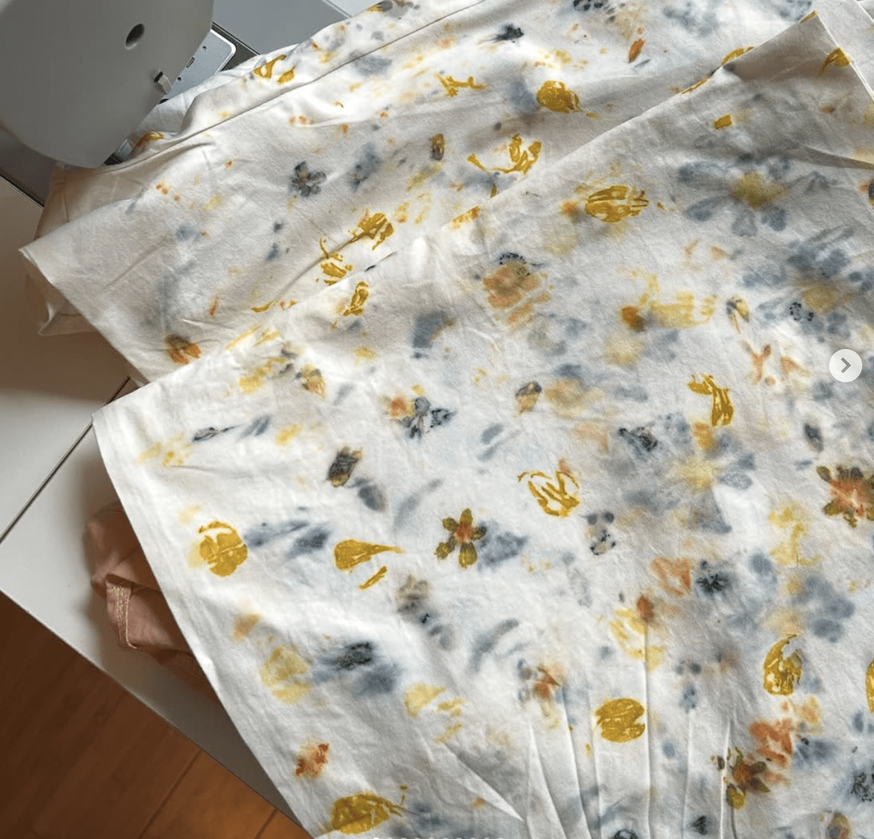 plant dyed clothing