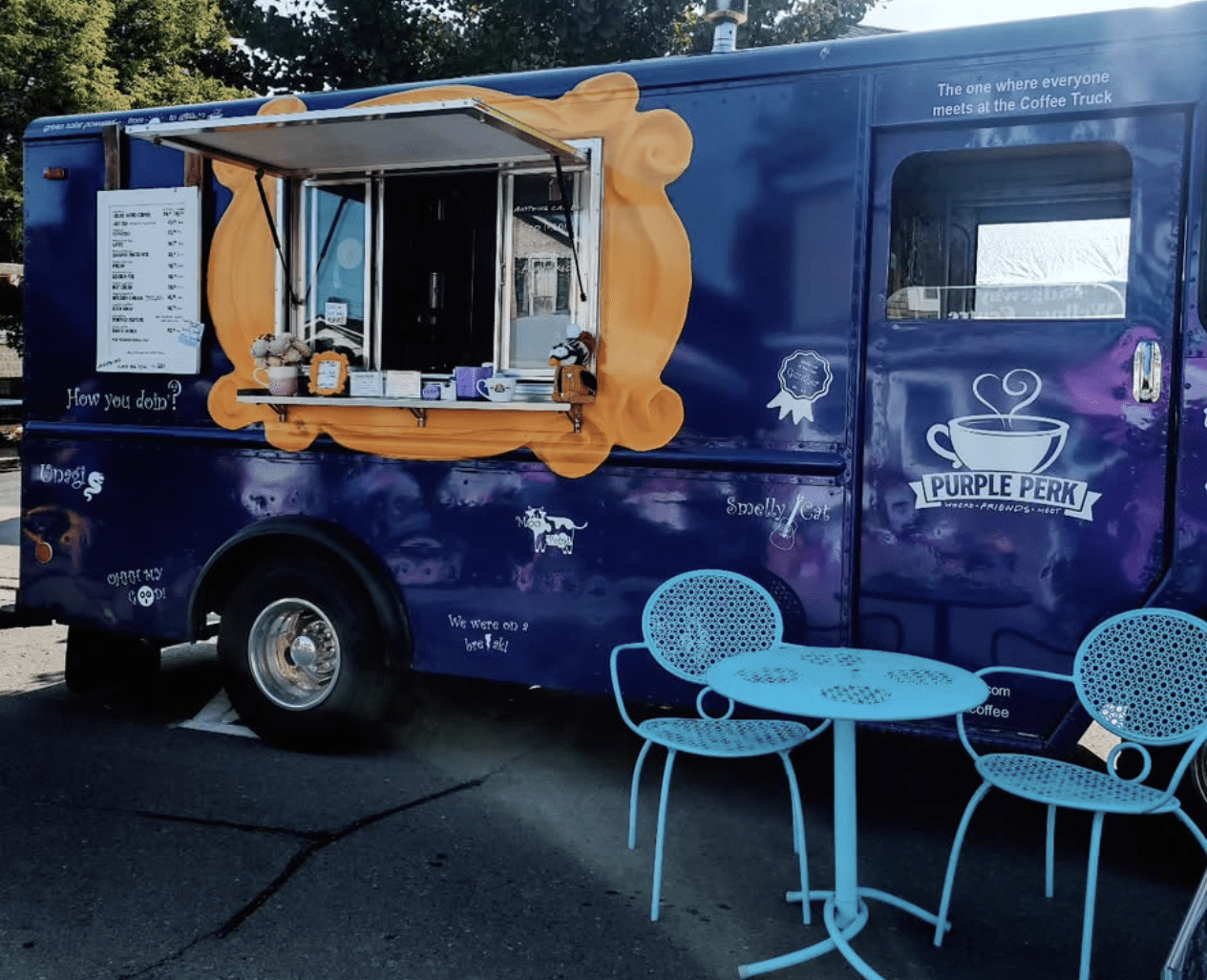 Purple Perk Coffee Truck